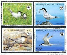 BENIN, WWF, Oiseaux, Yvert 669/72 ** Neuf Sans Charniere. MNH - Unused Stamps