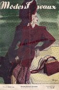 REVUE MODES & TRAVAUX-SEPTEMBRE 1943- N° 531- ANNY BLAT-CHAPEAU-LANVIN-WORTH-SYGUR-ALBOUY- MODE - Fashion
