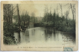 LE TOUR DE MANE - DE CHAMPIGNY à CHENNEVIÈRES - Champigny