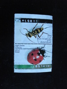 Israel - Année 1994  - Coccinella Septempunct/Clorophorus Varius - Y.T. 1232-1235 - Oblitéré Avec Tabs - Used With Tabs - Used Stamps (with Tabs)