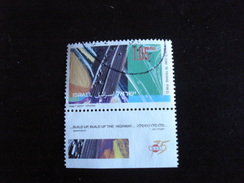 Israel - Année 1995-1996  - Build Up The Highway - Y.T.  ?   - Oblitéré Avec Tabs - Used With Tabs - Gebraucht (mit Tabs)