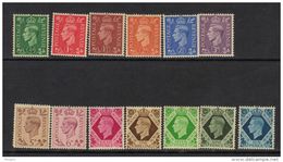 GRANDE BRETAGNE YT 209/22 ** MNH.  (7C32) - Unused Stamps