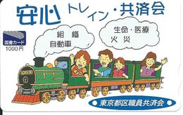 BD Train Rail Carte Prépayée Japon Card Karte  (S.820) - Trains