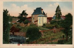 87 SAINT-LAURENT-SUR-GORRE LE CHATEAU - Saint Laurent Sur Gorre