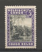 TP Congo Belge / Belgish Congo, Molindi River (National Parks), 5c De 1937/38 Avec Charnière (MH), Très Bien, - Ongebruikt
