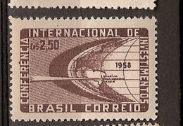 Brazil *  & International Investment Conference, Belo Horizonte 1958 (656) - Ungebraucht