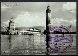 Schiffahrt Bodensee, Sonderstempel & Marke - Fähren