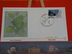 Papillon, Green Hairstreak > Belgique, Bruxelles > Europa CEPT 1985 - 11.6.1985 - FDC 1er Jour - 1981-1990