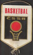 Basketball / Flag, Pennant / Czechoslovakia / Czechoslovak Basketball Federation - Habillement, Souvenirs & Autres