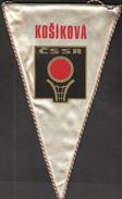 Basketball / Flag, Pennant / Czechoslovakia / Czechoslovak Basketball Federation - Bekleidung, Souvenirs Und Sonstige