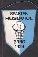 Basketball / Flag, Pennant / Czech Republic / Spartak Husovice, Brno - Bekleidung, Souvenirs Und Sonstige