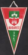 Basketball / Flag, Pennant / Hungary, Budapest - Bekleidung, Souvenirs Und Sonstige