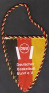 Basketball / Flag, Pennant / Germany Basketball Federation - Bekleidung, Souvenirs Und Sonstige