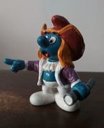 Historical Smurf Schtroumph Cristopher Columbus Christophe Colomb  Pitufo Schlumph 1984 Made In Macau Schleich PEYO - I Puffi