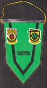 Handball, Hazena / Flag, Pennant / Czechoslovakia / Karvina 1. Maj - Balonmano