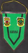 Handball, Hazena / Flag, Pennant / Czechoslovakia / Karvina 1. Maj - Palla A Mano