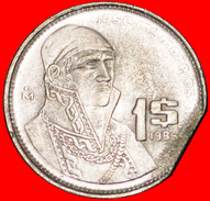 √ ERROR: MEXICO ★ 1 PESO 1985 CLIPPED PLANCHET! LOW START ★ NO RESERVE! - Fouten