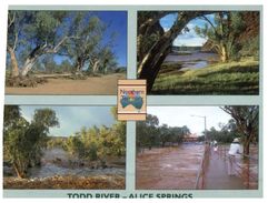 (300) Australia - NT - Alice Springs Todd River In Flood - Alice Springs