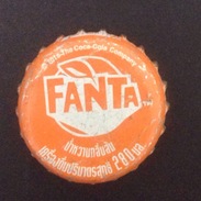 Thailand Coca Cola FANTA Used Bottle Crown Cap / Kronkorken / Capsule / Chapa / Tappi - Caps