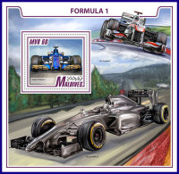 MALDIVES 2017 ** Formula 1 Formel 1 Formule 1 S/S - OFFICIAL ISSUE - DH1742 - Cars