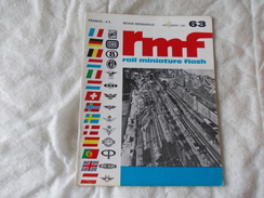 RMF Rail Miniature Flash 1967 Septembre N° 63 - Modellismo