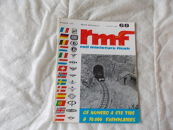RMF Rail Miniature Flash 1968 Février N° 68 - Modélisme