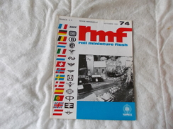 RMF Rail Miniature Flash 1968 Septembre N° 74 - Modellismo