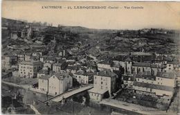 CPA Cantal Auvergne écrite Laroquebrou - Other & Unclassified