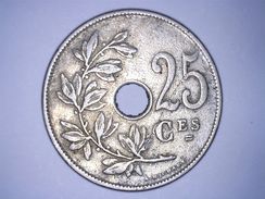 BELGIQUE - 25 CENTIMES 1920 - 25 Cents