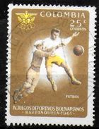 COLOMBIE   N°  600  Oblitere     Football  Soccer Fussball - Usati