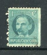 CUBA- Y&T N°175- Oblitéré (dentelé Sur 3 Cotés) - Oblitérés