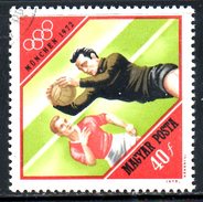 HONGRIE. N°2236 Oblitéré De 1972. Football Aux J.O. De Munich. - Used Stamps