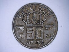 BELGIQUE - 50 CENTIMES 1955 - BAUDOUIN I - 50 Cents