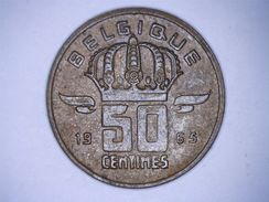 BELGIQUE - 50 CENTIMES 1965 - BAUDOUIN I - 50 Cents