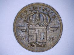 BELGIQUE - 50 CENTIMES 1977 - BAUDOUIN I - 50 Cent
