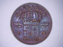 BELGIQUE - 50 CENTIMES 1979 - BAUDOUIN I - 50 Centimes