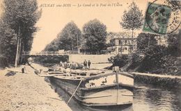 93-AULNAY-SOUS-BOIS- LE CANAL ET LE PONT DE L'UNION - Aulnay Sous Bois