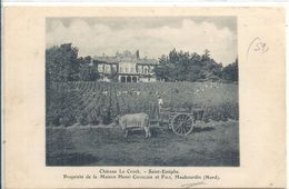 NORD - 59 - HAUBOURDIN - Château Le Crock Saint Estèphe Dans Le Bordelais  - Maison Henri Cevelier Et Fils - Haubourdin