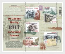 België / Belgium - Postfris / MNH - Sheet WO I 2017 - Unused Stamps