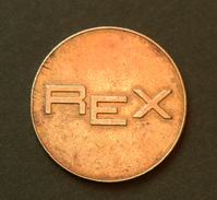 Jeton De Lavage Auto ? "REX" Carwash Token ? - Profesionales/De Sociedad