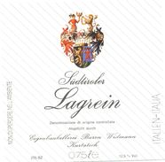 1426 - Italie - Sùdtiroler - Lagrein - Baron Widmann - Kurtatsch - Vino Tinto