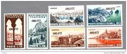 TRIESTE A  1954 VEDUTE D'ITALIA  TURISTICA  CAT.SASS. N°188/93 SERIE COMPL.  NUOVA  MNH** - Mint/hinged