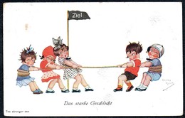 9104 - Alte Künstlerkarte - Chicky Spark - Das Starke Geschlecht - Nr. 621 - Spark, Chicky