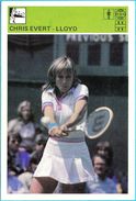 CHRIS EVERT - LLOYD ... Usa Tennis Star ( Yugoslavia Vintage Card Svijet Sporta ) * Tenis Sport - Sonstige & Ohne Zuordnung