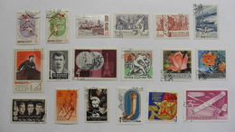 Russie : 18 Timbres Oblitérés - Collections