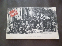 CPA  34 Hérault Pézenas Inondation Du 26 Septembre 1907 Une Lessive Cours Molière TBE - Pezenas