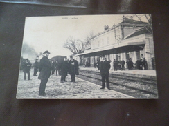 CPA  30 Gard Uzès La Gare  TBE - Uzès