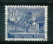 Berlin 1949: Mi.-Nr. 51 (PM 4): Berliner Bauten   Gest. - Abarten Und Kuriositäten