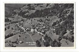 17857-  Val D'Illiez Vu D'avion + Beau Cachet Aigle - Val-d'Illiez 