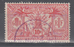NOUVELLES HEBRIDES YT 28  Oblitéré PORT-VILLA NO 22 - Used Stamps